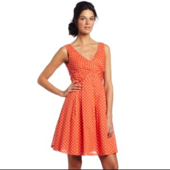 nine west polka dot dress